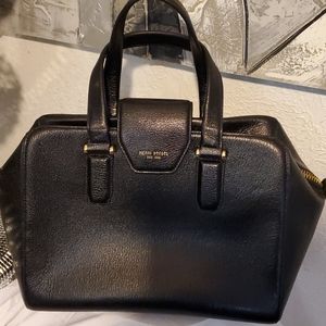 Henri Bendel Leather Satchel